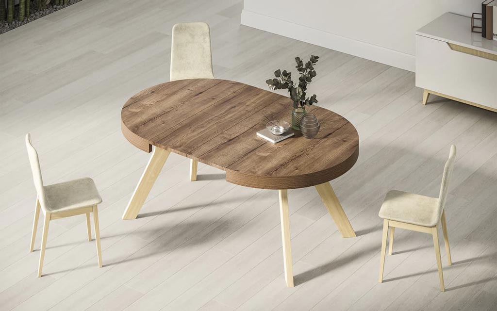 Muebles auxiliares para completar la decoración del salón en Muebles Huertas en Lourenzá