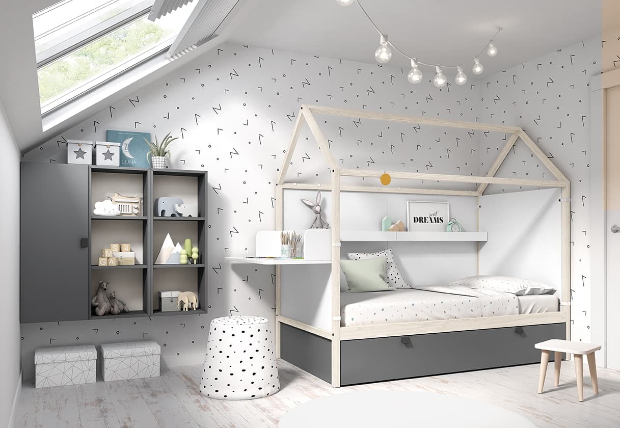 Dormitorios juveniles en Muebles Huertas