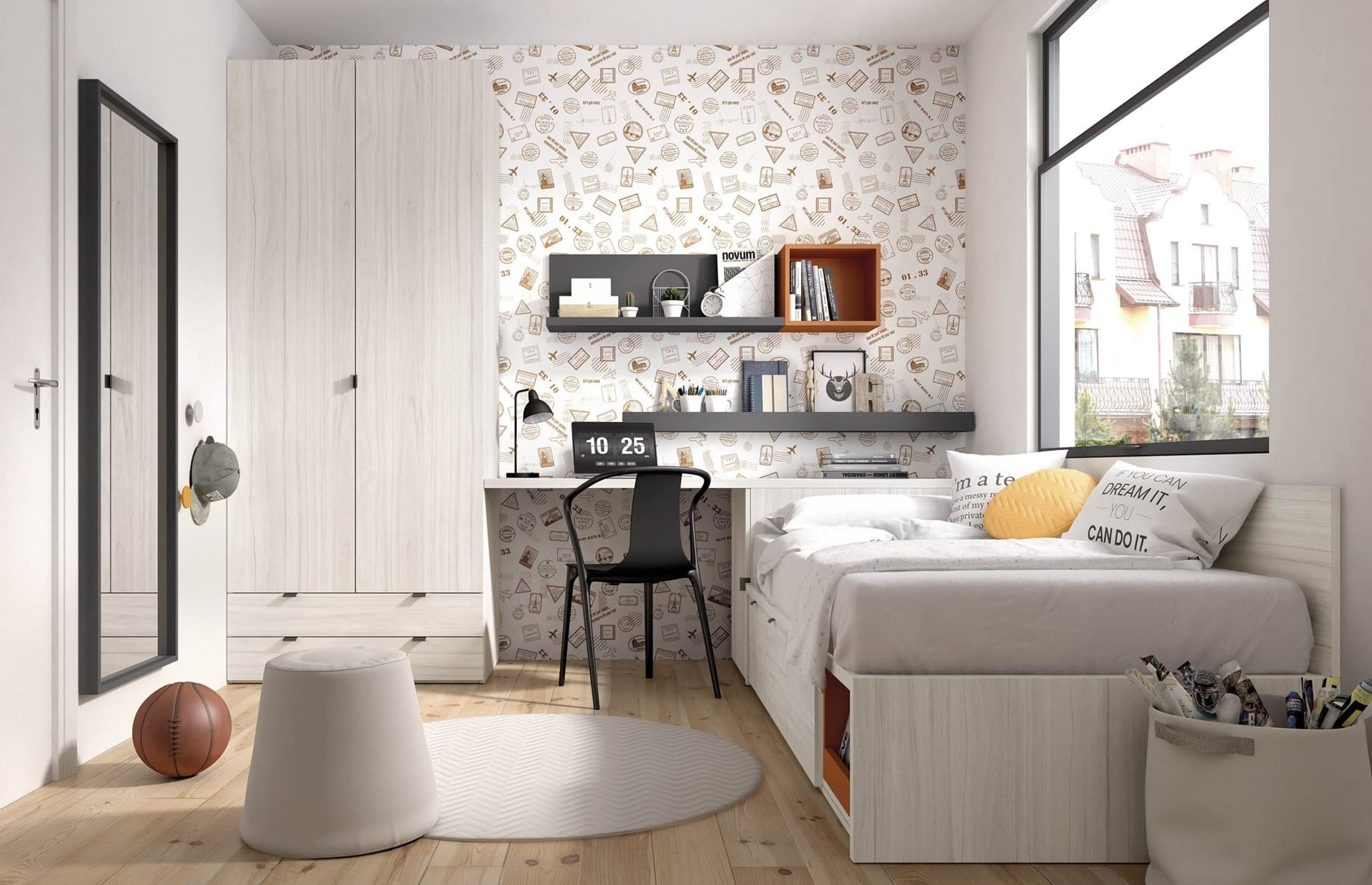 Dormitorios juveniles en Muebles Huertas