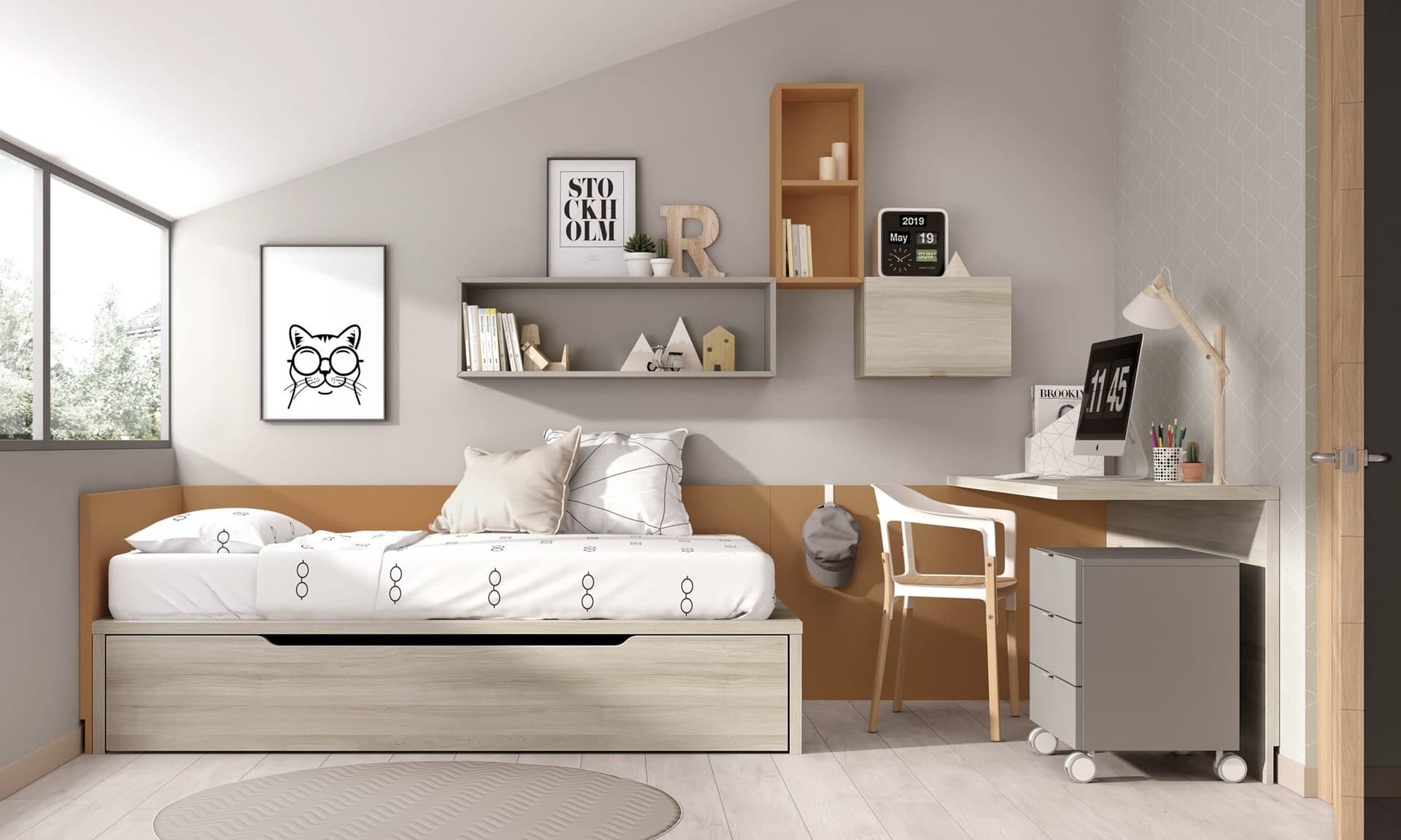 Dormitorios juveniles en Muebles Huertas