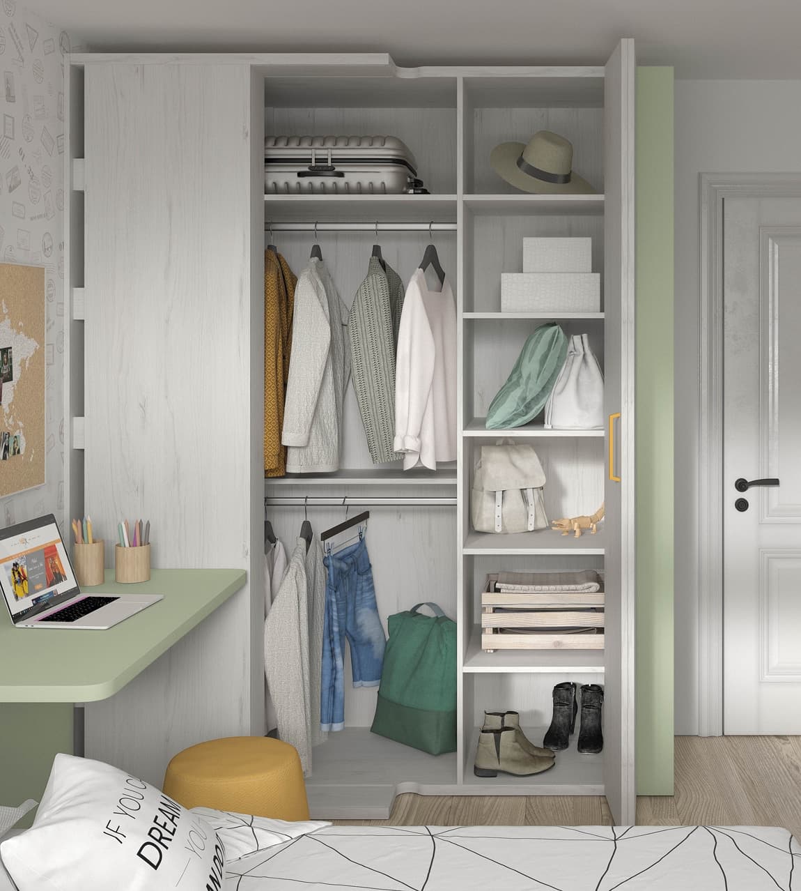 Dormitorios juveniles en Muebles Huertas