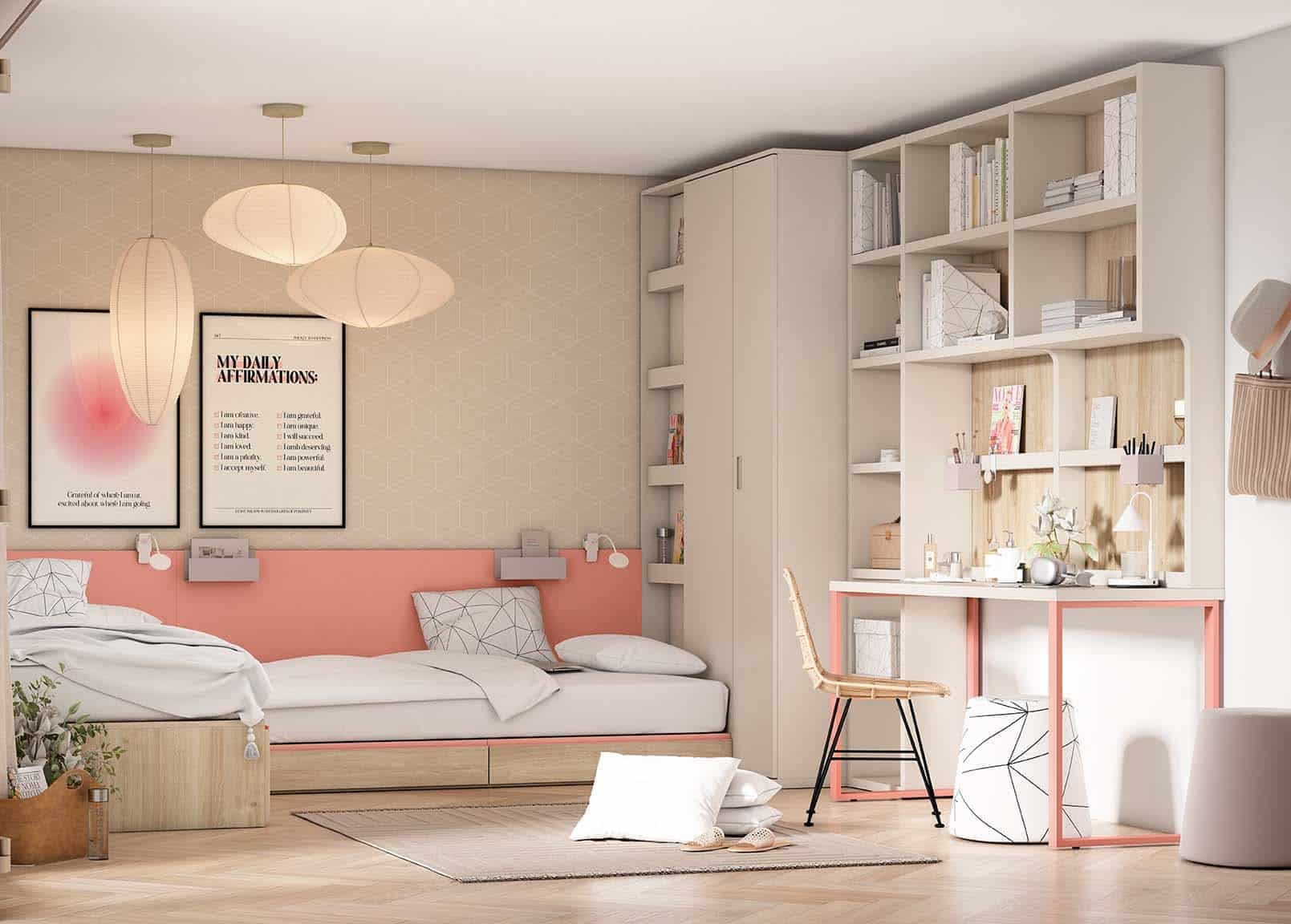 Dormitorios juveniles en Muebles Huertas