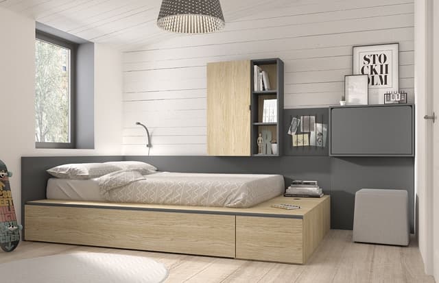 Dormitorios juveniles en Muebles Huertas