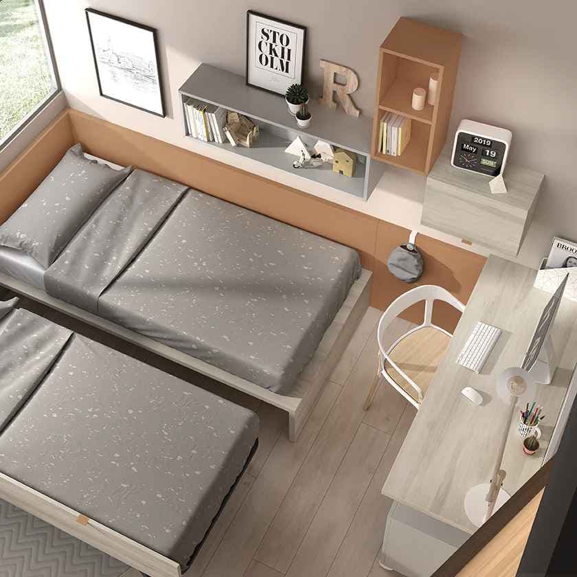 Dormitorios juveniles en Muebles Huertas