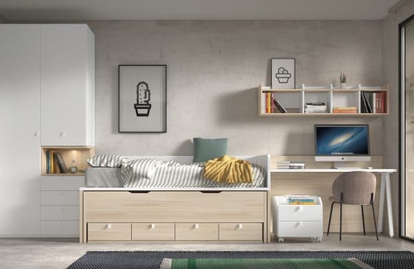 Dormitorios juveniles en Muebles Huertas