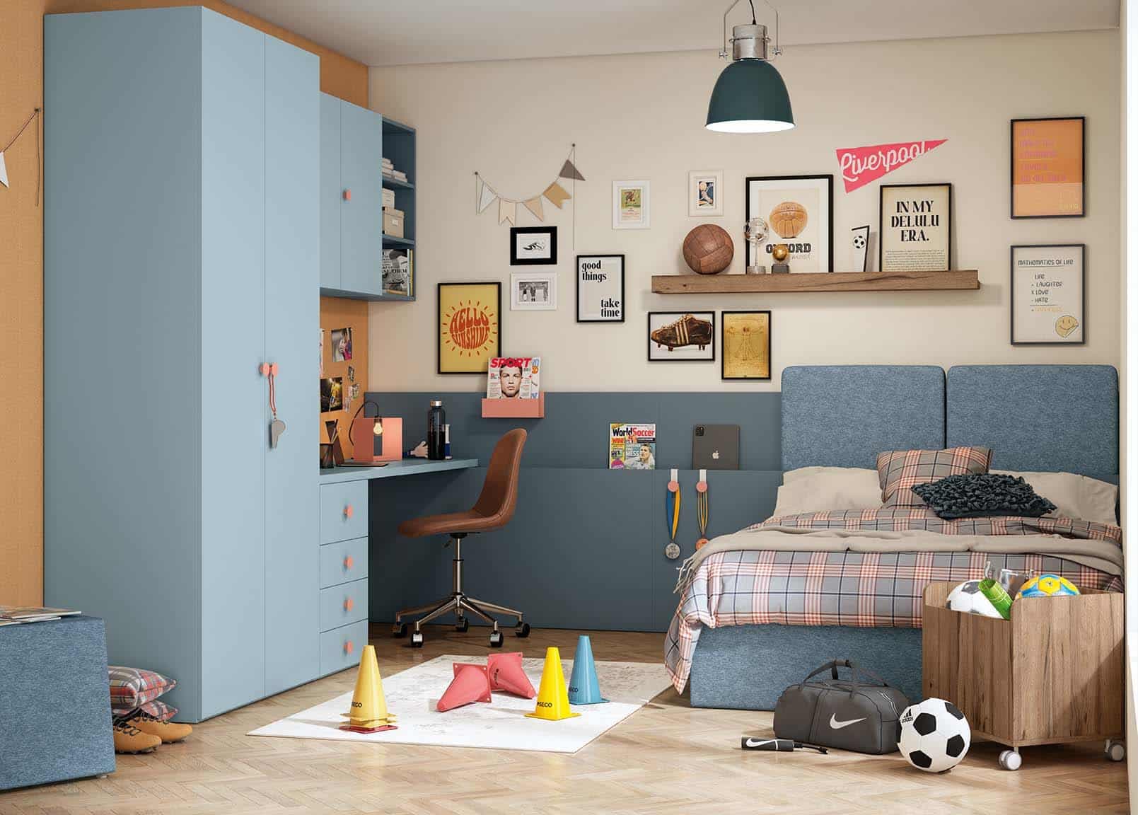 Dormitorios juveniles en Muebles Huertas