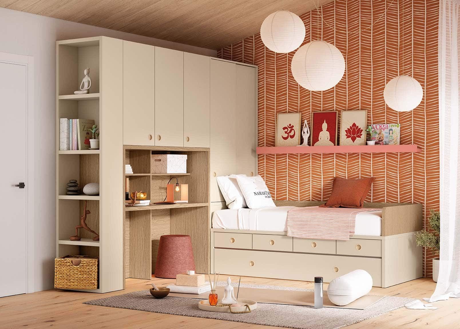 Dormitorios juveniles en Muebles Huertas