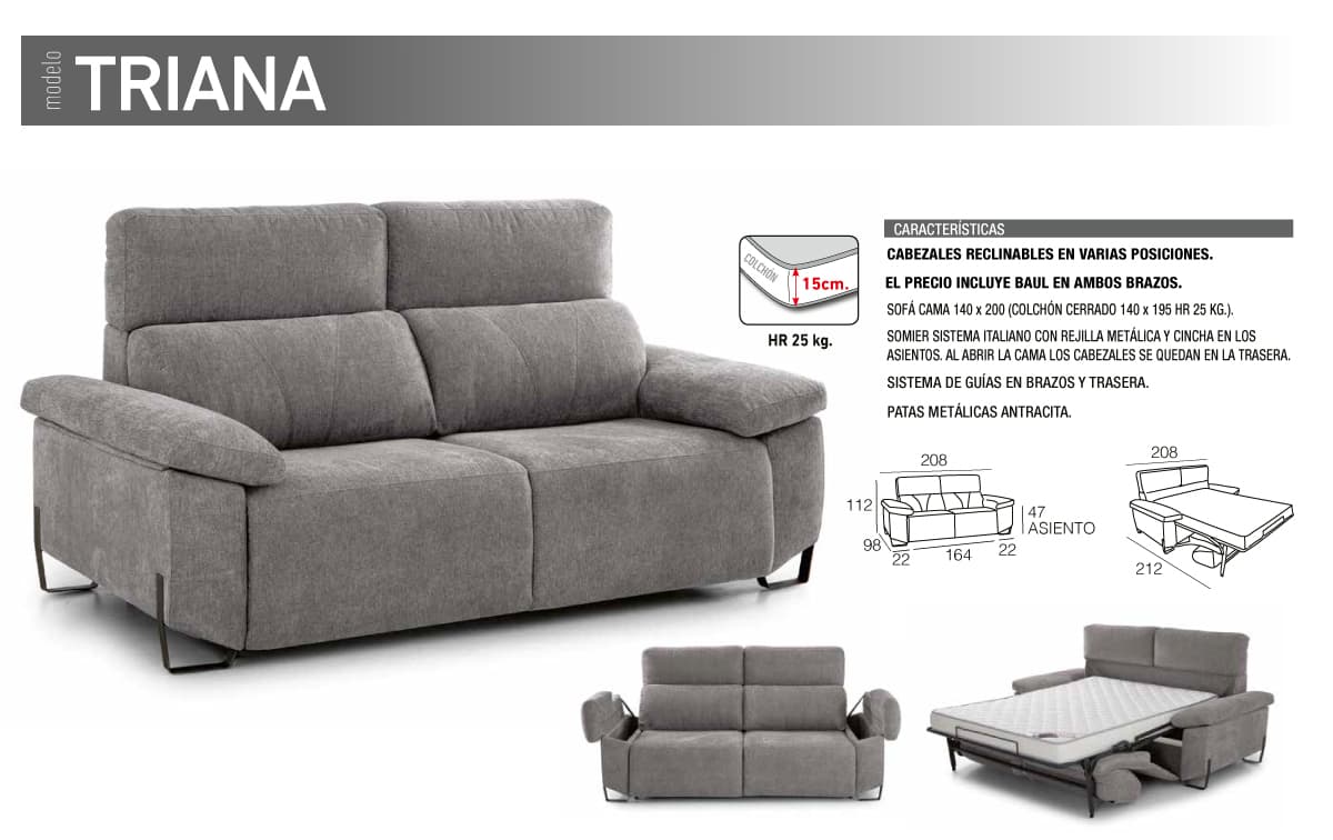Sofás en Muebles Huertas